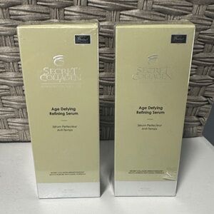 Luxury Skin Care brand Secret Collagen Age Defying Refining Serum - set of 2